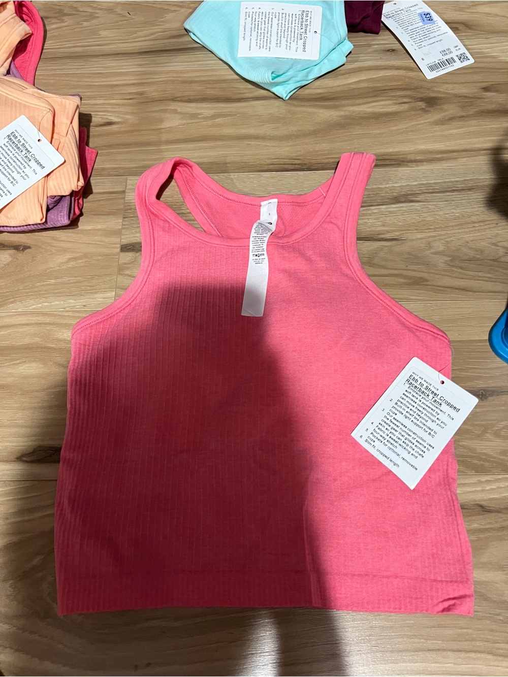 NWT Lululemon Ebb to Street Cropped Tank SAKP 6